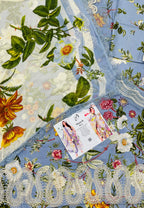 Maria B – Celeste Bloom Embroidered Floral Lawn – 3PC