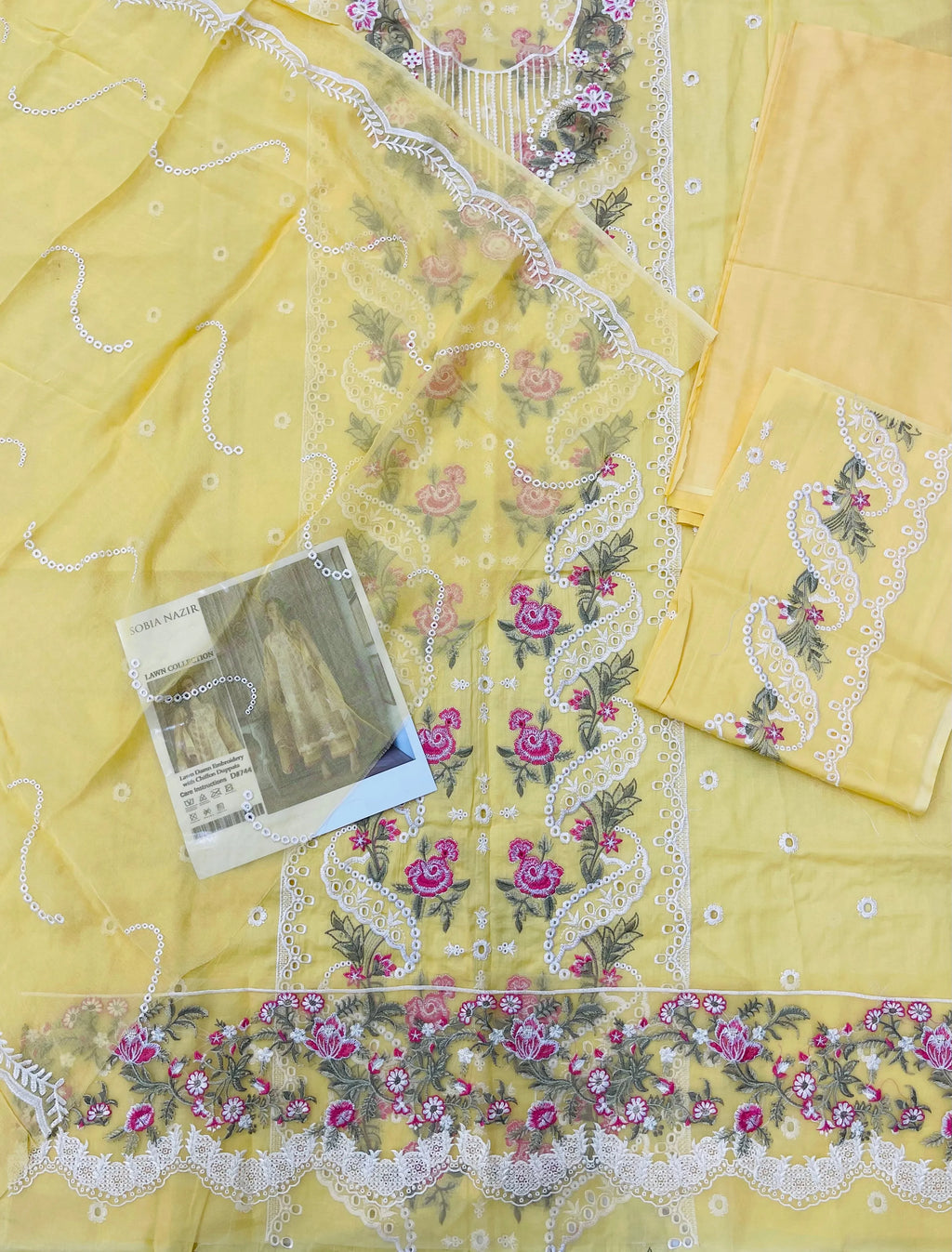 Sobia Nazir – Sunlit Flora Embroidered Lawn – 3PC