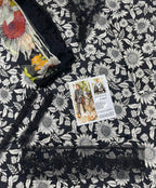 Maria B – Midnight Sunflower | Printed Lawn 3Pc
