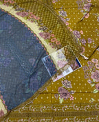 Baroque – Olive Blossom Embroidered Lawn – 3PC