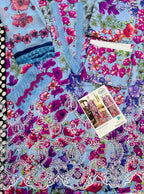 Maria B – Wisteria Bloom Luxury Lawn – 3PC
