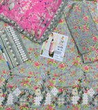 Iznik- Blush Meadow Embroidered Lawn 3Pc