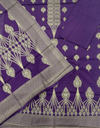 Qadri Arts – Royal Amethyst Broshia – 3PC