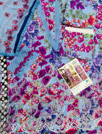 Maria B – Wisteria Bloom Luxury Lawn – 3PC