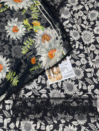 Maria B – Midnight Sunflower | Printed Lawn 3Pc