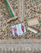 Zainab Chottani – Rose Petal Floral Embroidered Lawn – 3PC
