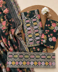 Aneela’s – Floral Elegance Embroidered Lawn – 3PC