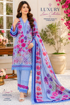 Maria B – Wisteria Bloom Luxury Lawn – 3PC