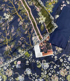 Asifa & Nabeel – Midnight Floral Luxury Lawn – 3PC