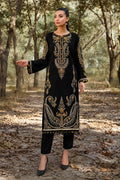 Maria.B – Noir Majesty Embroidered Lawn – 2PC