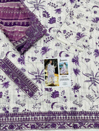 Jazmin – Lavender Coast | Printed Lawn 3Pc