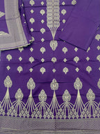 Qadri Arts – Royal Amethyst Broshia – 3PC