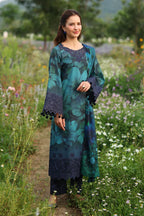Baroque – Emerald Tide Digital Printed Lawn 3PC